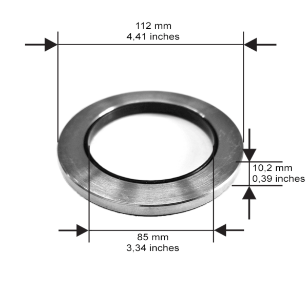 Counter Ring 85mm Size details