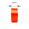 Orange dryer support rollers