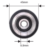 Dryer Drum Support Roller 487192053