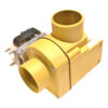 Drain Valve 2″ 90 degree 220-240v - 151400 - Drain valve Depend-o-drain